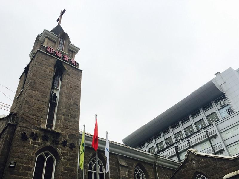 Flower Lane Church in Fuzhou, Fujian Province